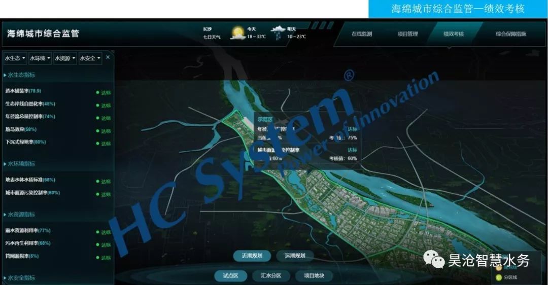喜訊 | 長沙望城海綿城市綜合管控平臺建成并順利驗(yàn)收！